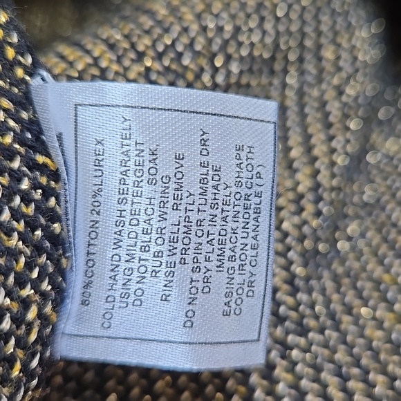 Long Open Witchy Woven Sweater Moon Stars Hand AU Large Modcloth Black Friday - Picture 6 of 6